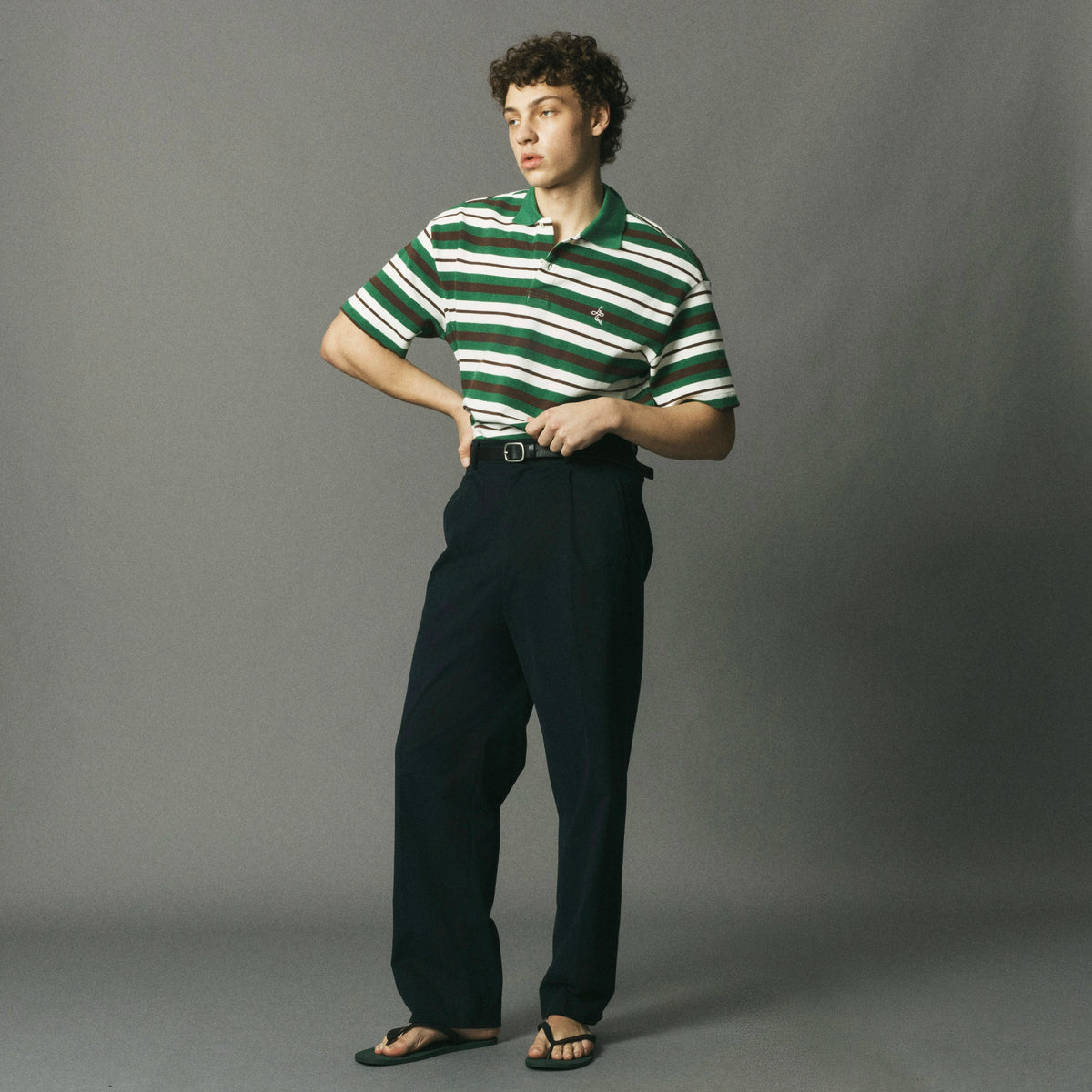 Striped Polo image