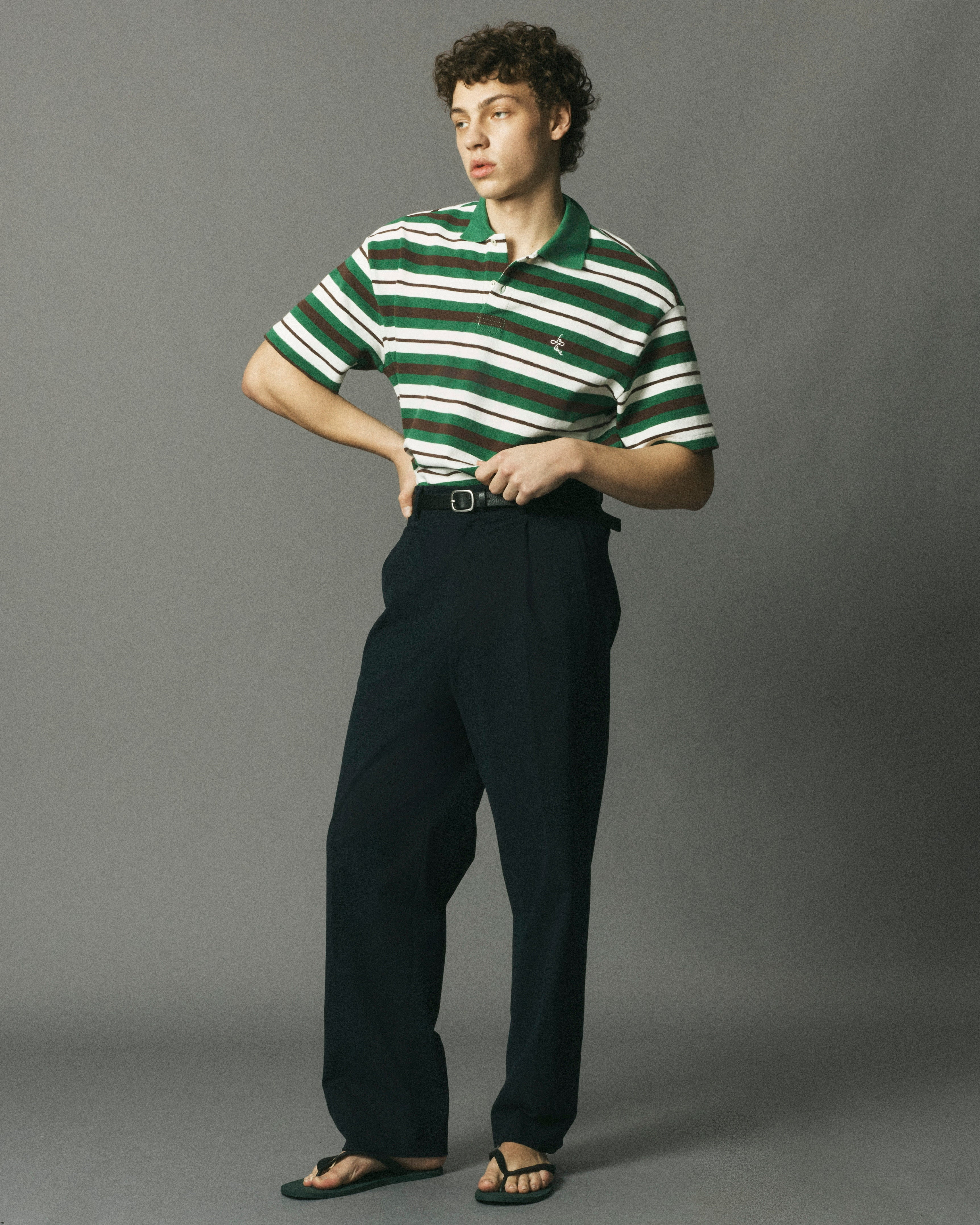 トップス MULTI STRIPE L/S POLO SHIRT 3.1 Phillip Lim Multi-Stripe Long-Sleeve Polo Shirt | Saks Fifth