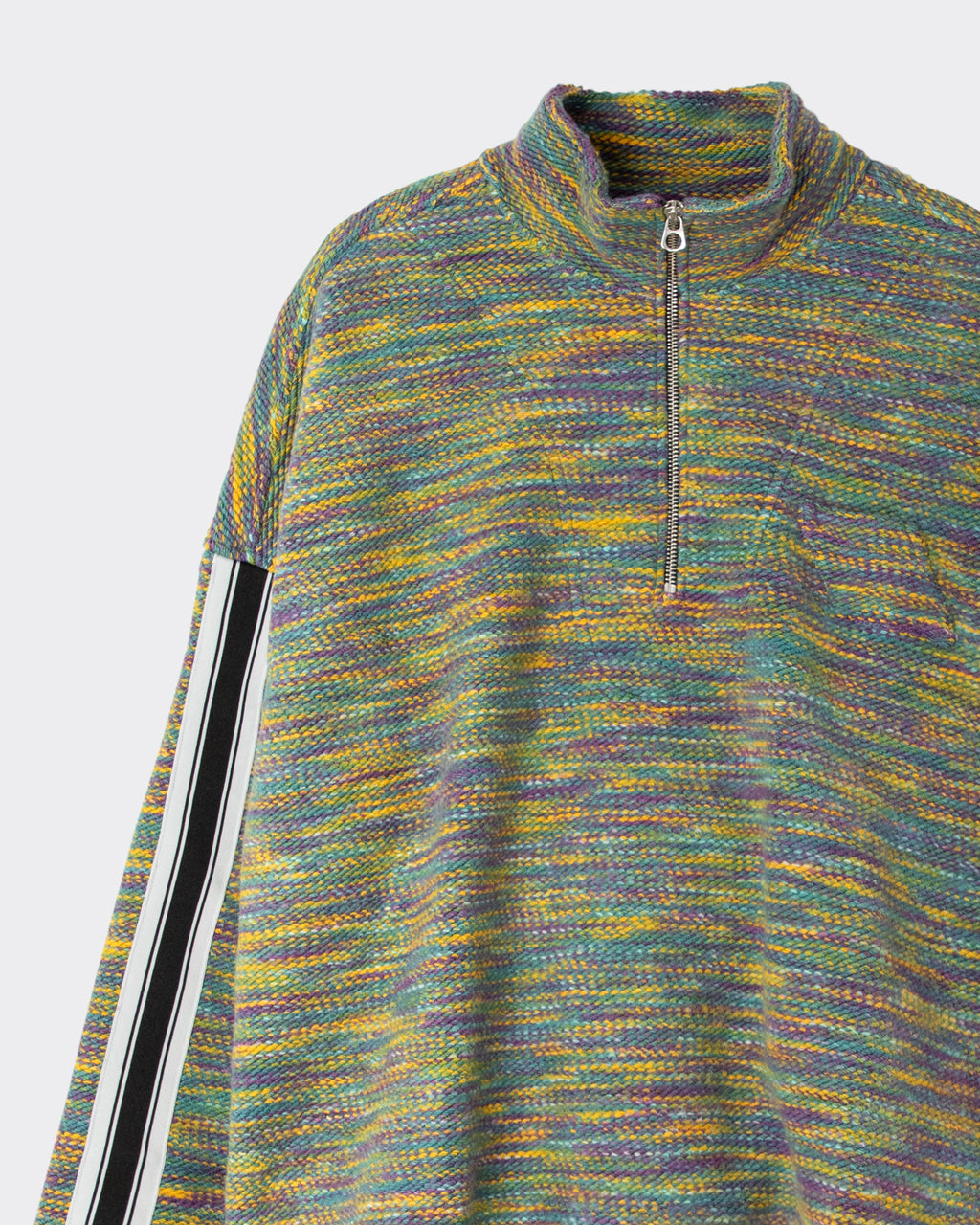 le PÈRE LPFC Quartier Zip Pullover - Collar Detail