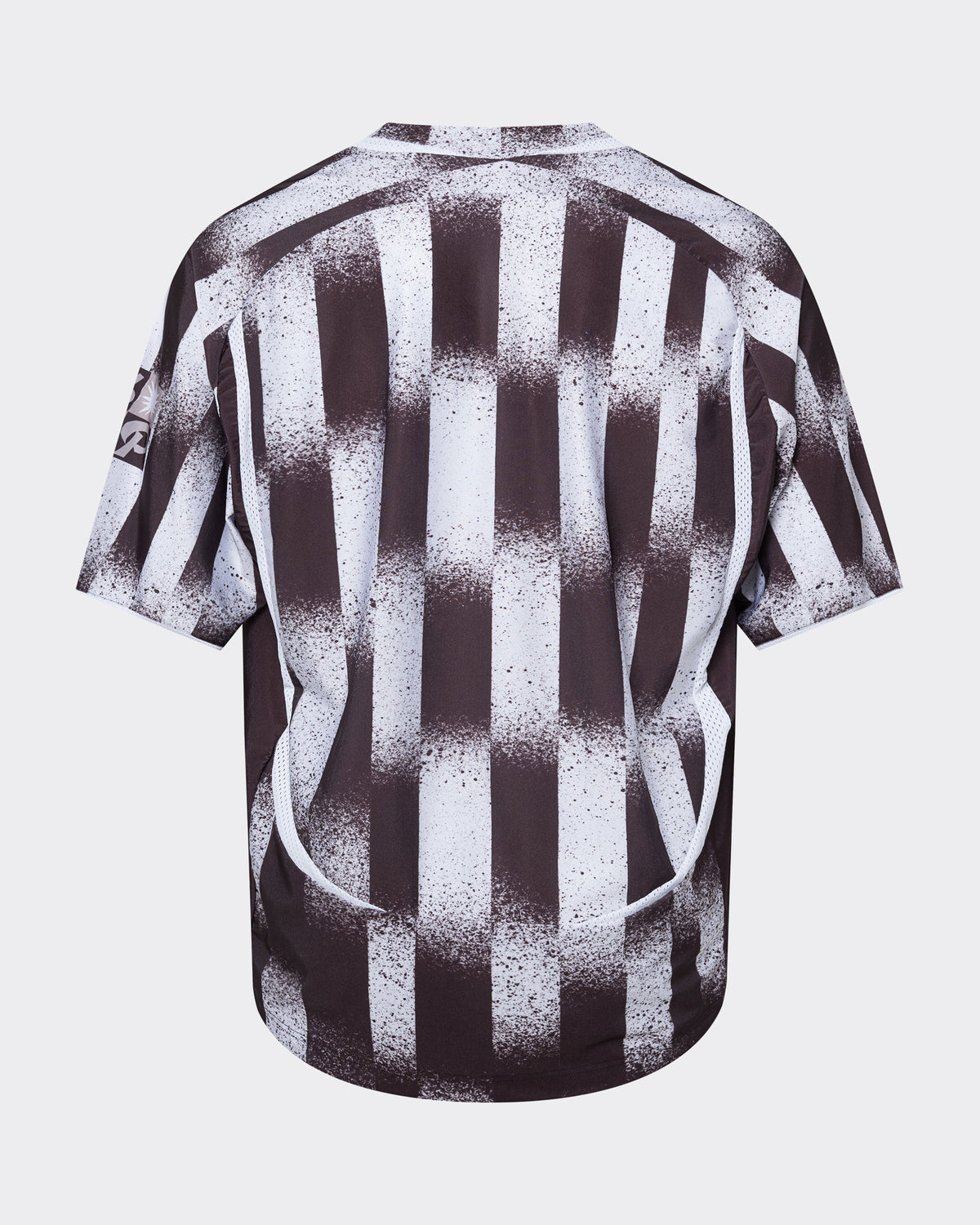 Torn Striped Football Jersey image
