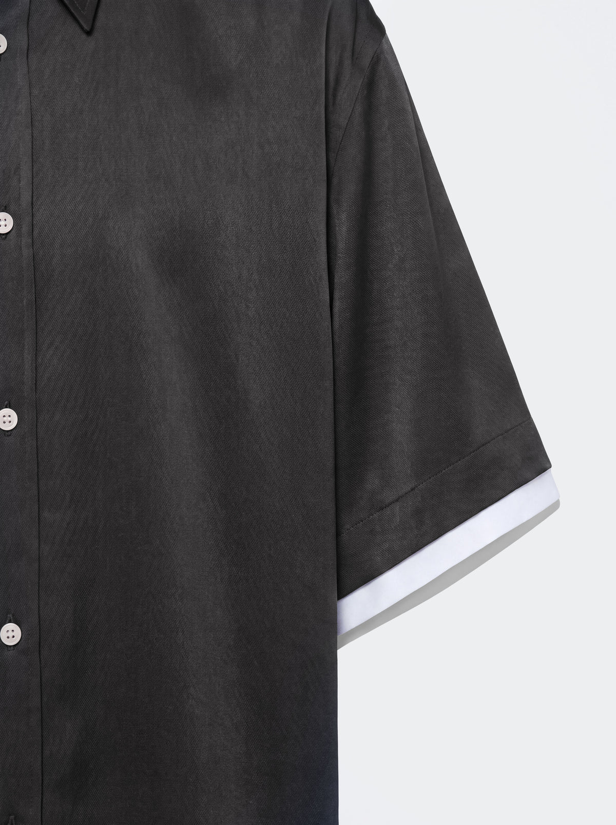 Cupro Double Short Sleeve Shirt  image