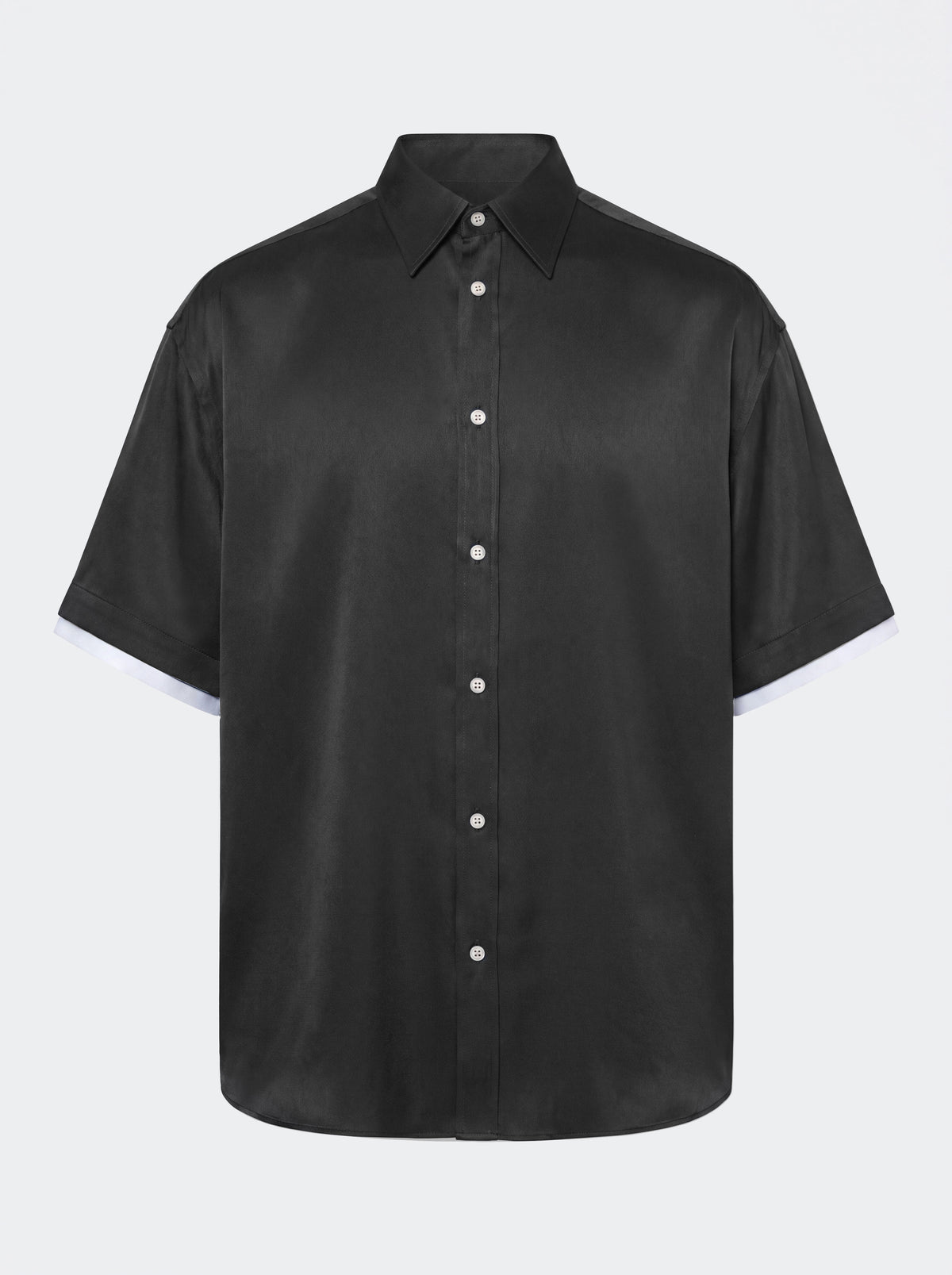Cupro Double Short Sleeve Shirt  image