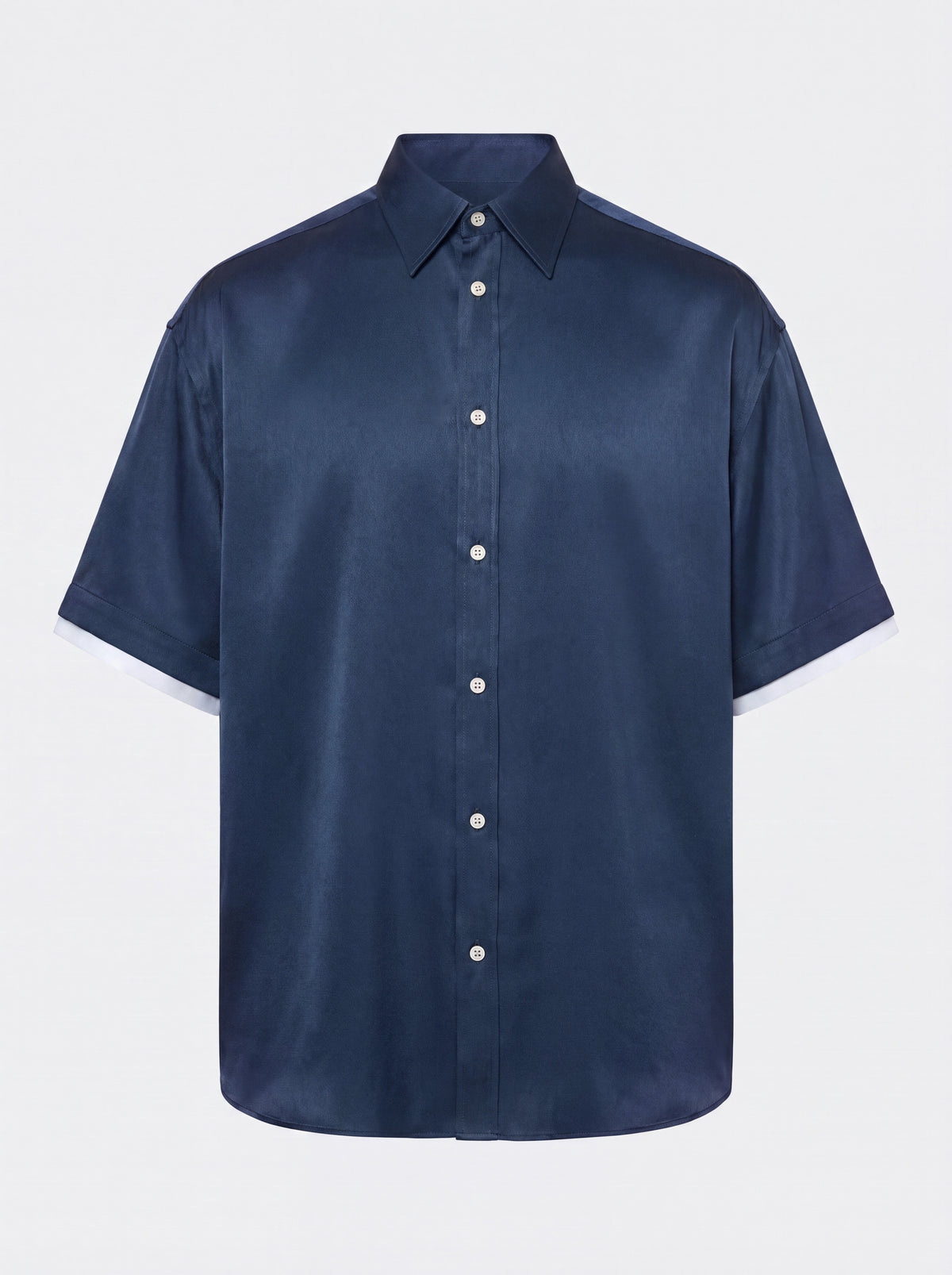 Cupro Double Short Sleeve Shirt  image