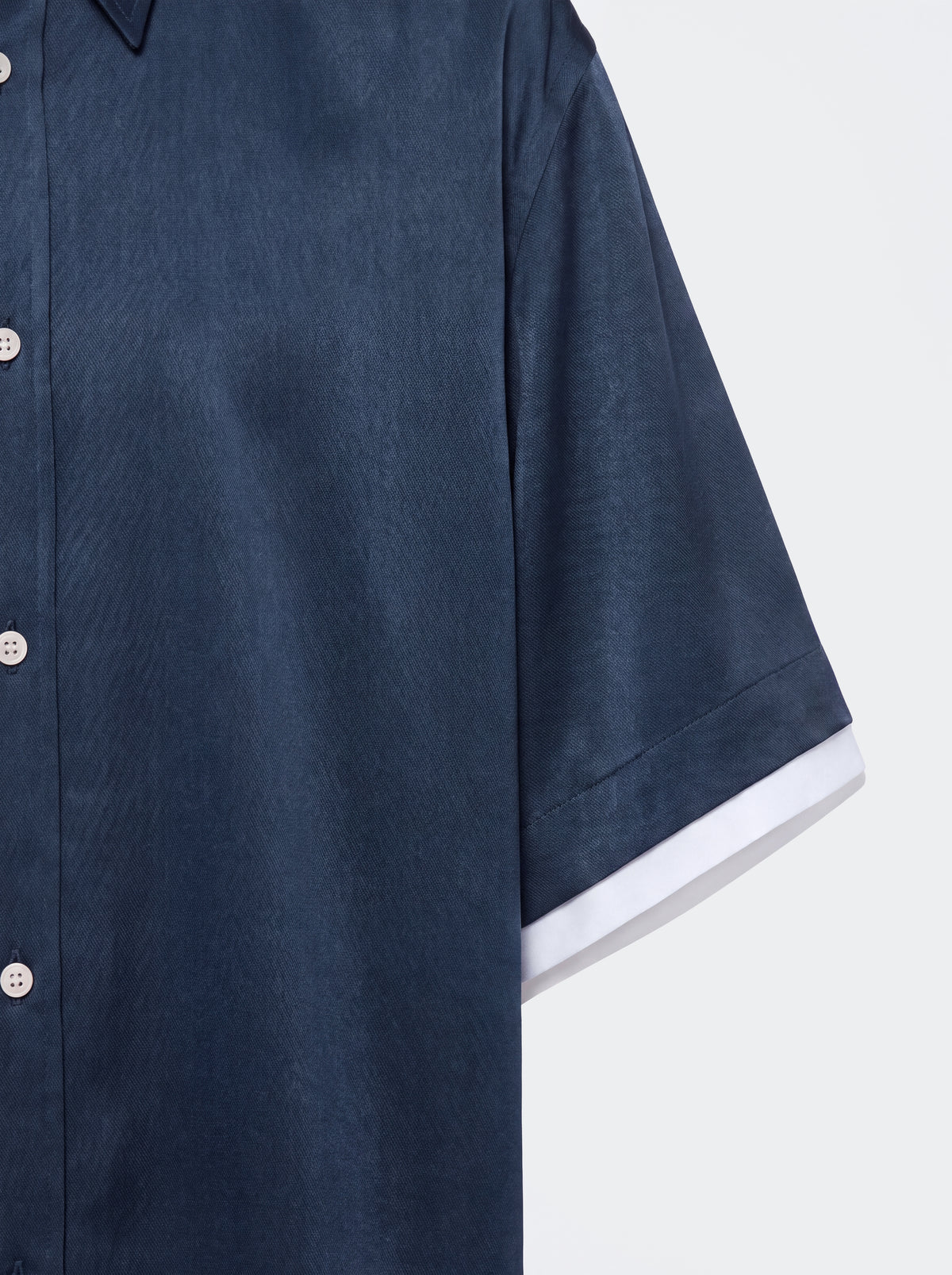 Cupro Double Short Sleeve Shirt  image