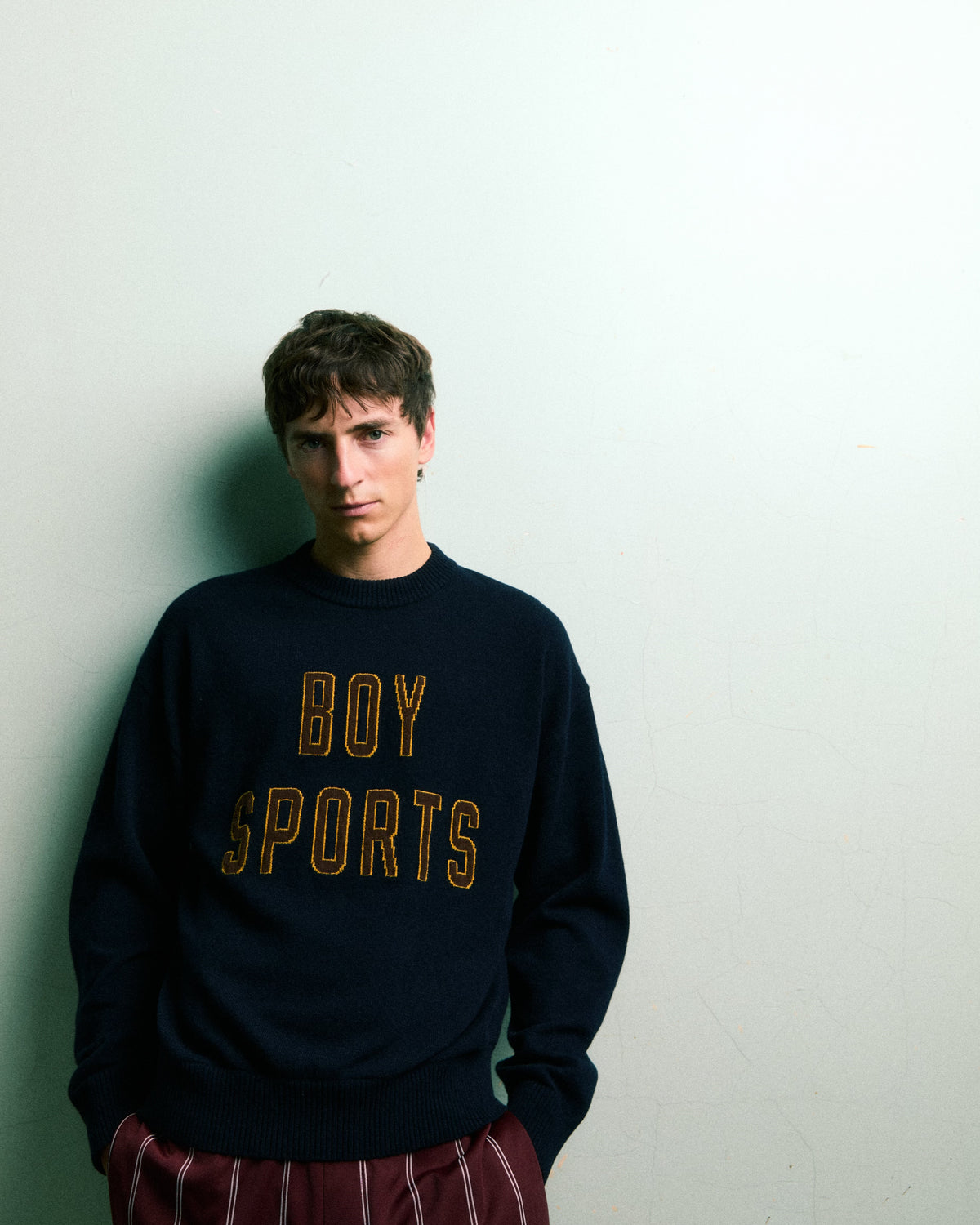 Boy Sports Crewneck Sweater image