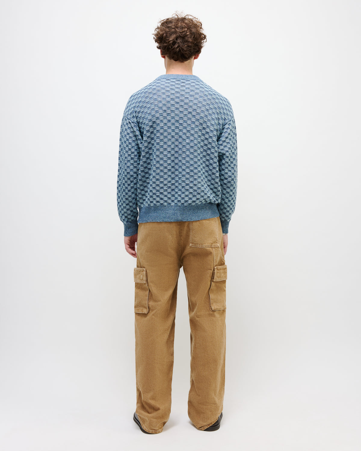 Knit Basketweave Sweater image