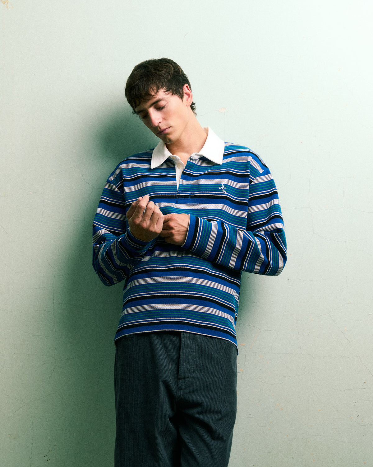 Long-Sleeve Rugby Polo image