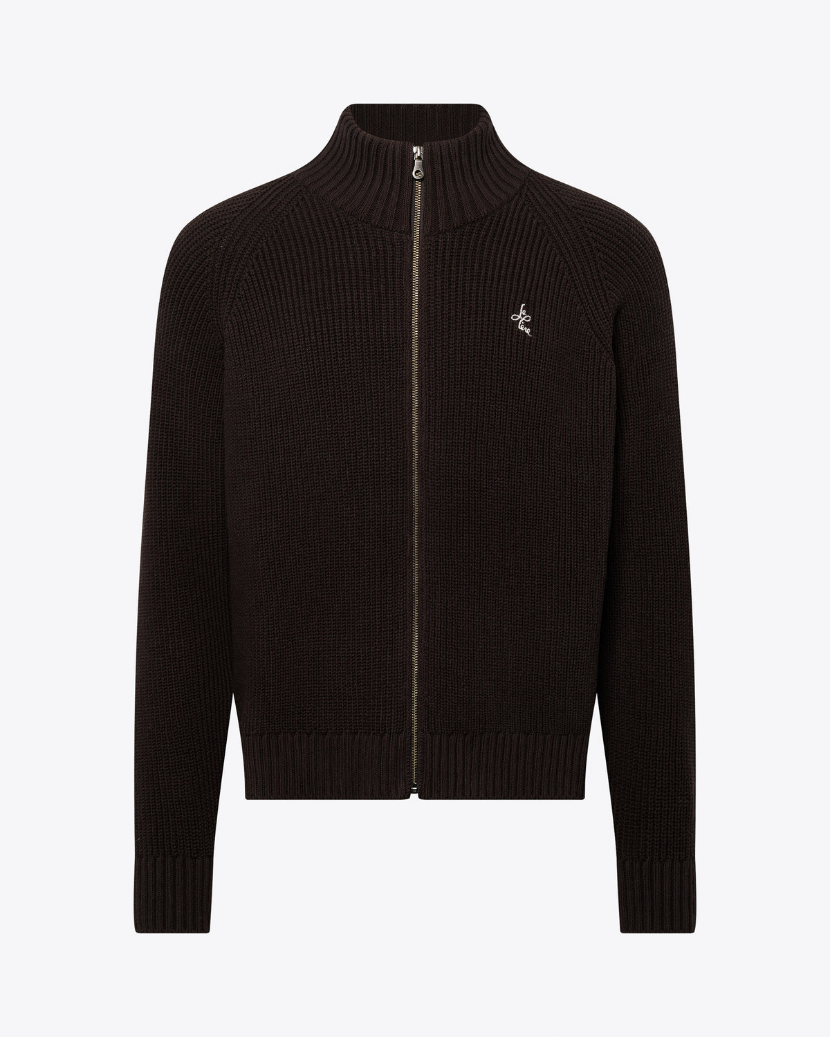 Zipped Knit Cardigan image