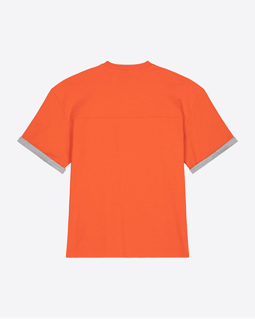 le PÈRE Saffron Orange Double Sleeve Tee - Back